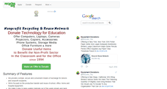 Desktop Screenshot of nonprofitrecycling.net